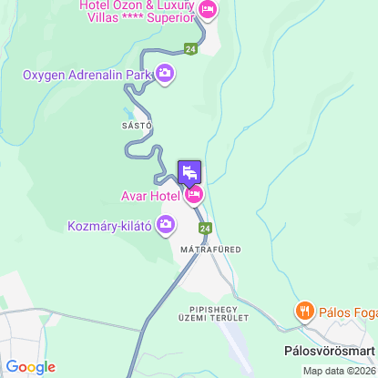 4 �vszak Erdeihotel a t�rk�pen