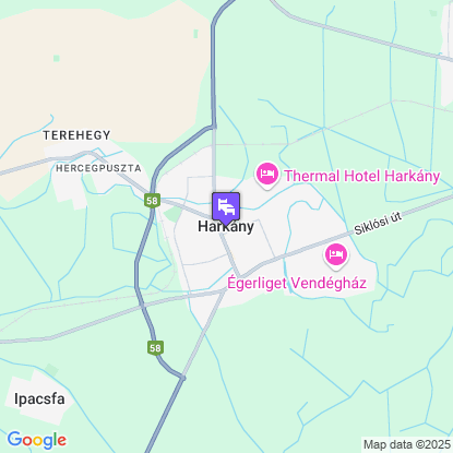 Alea Apartmanok Harkány a térképen