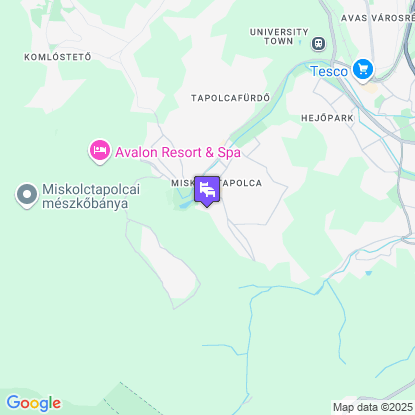 Ambrzia Szllshely s tterem a trkpen