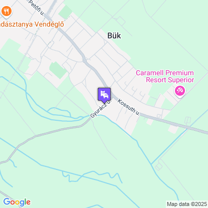 Bajor Panzió Aparthotel a térképen