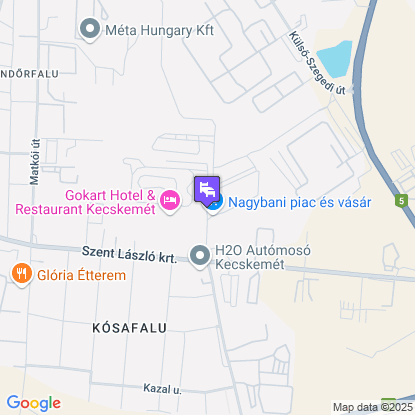 Gokart Hotel a térképen