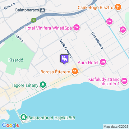 Danubius Hotel Annabella a térképen