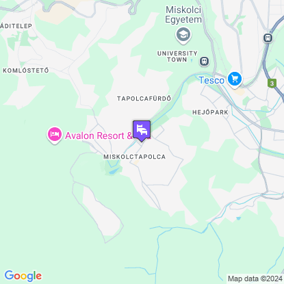 Hotel Hungaria Miskolctapolca a trkpen