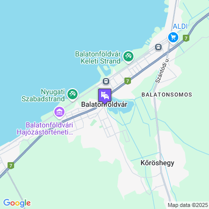 Hotel Anna Villa a térképen