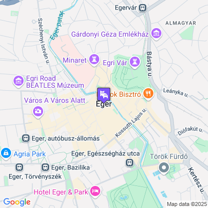 HR Apartmanház a térképen