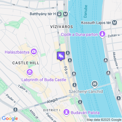 Monastery Boutique Hotel Budapest a trkpen