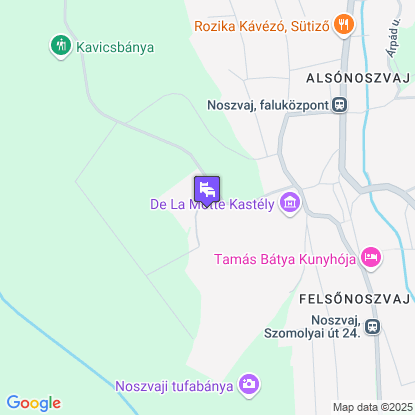 Panorma Hotel Noszvaj a trkpen