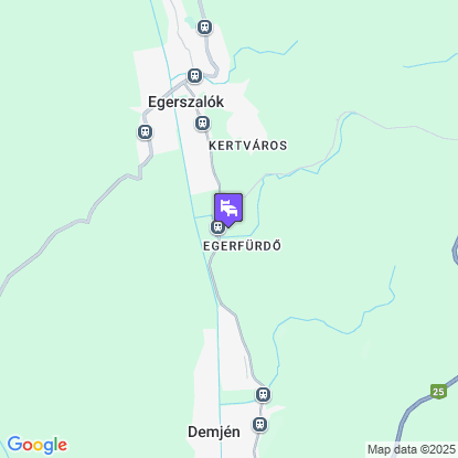 Hunguest Saliris a térképen