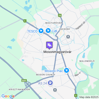 Aqua Hotel Termál a térképen